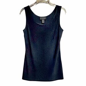 Frank Lyman Design Black Sleeveless Shell Top | Minimalist | Like-New | Size 6